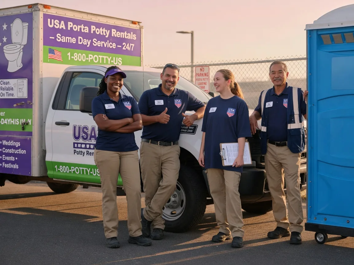 Porta Potty Rental company in Dickinson, ND