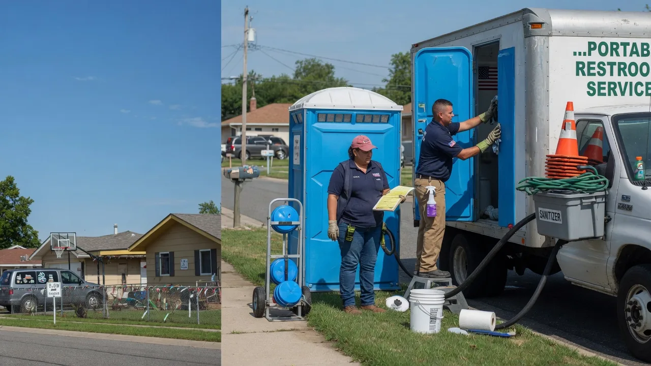 Portable Toilet Rental in Dickinson, ND near me